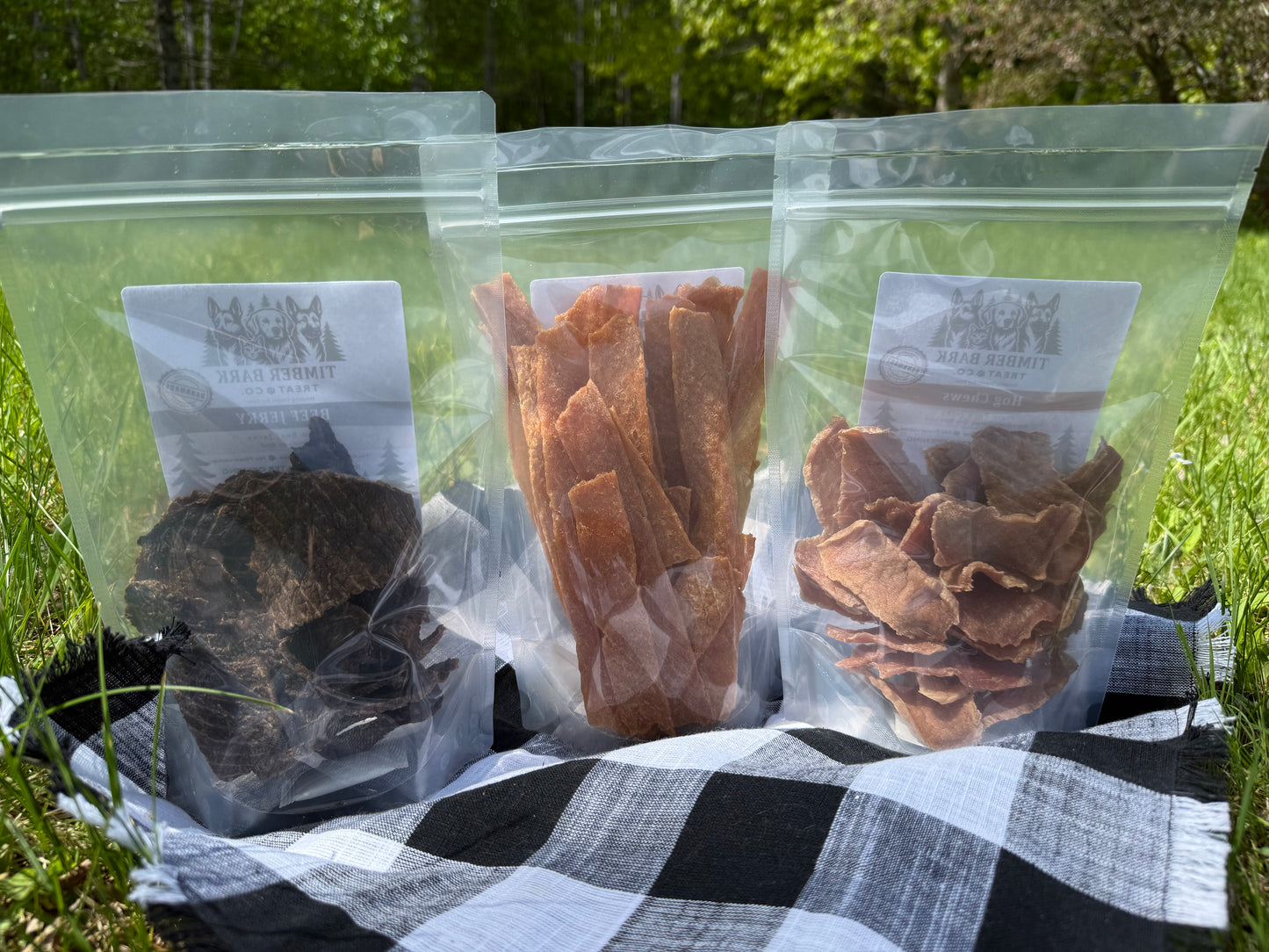Chicky Strip, Beef Jerky & Hog Chews Bundle